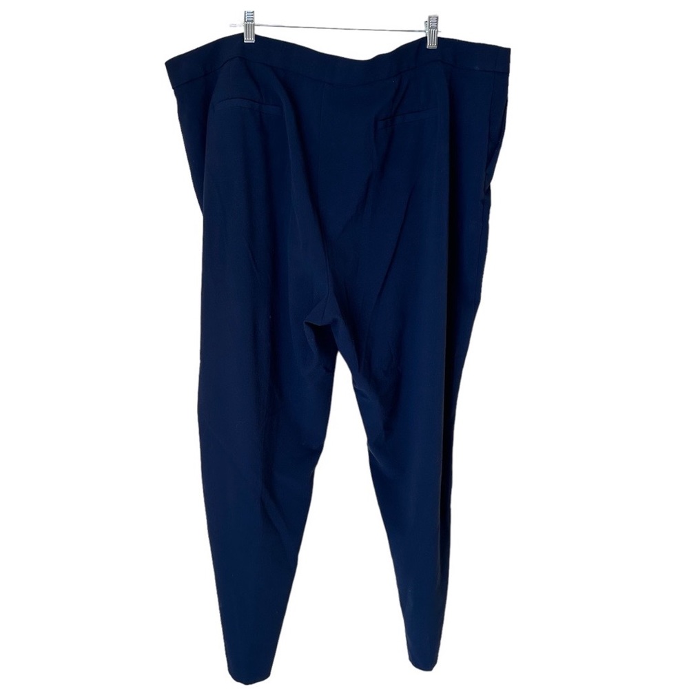Avenue Blue Dress Pants Trouser Slacks Work Wear